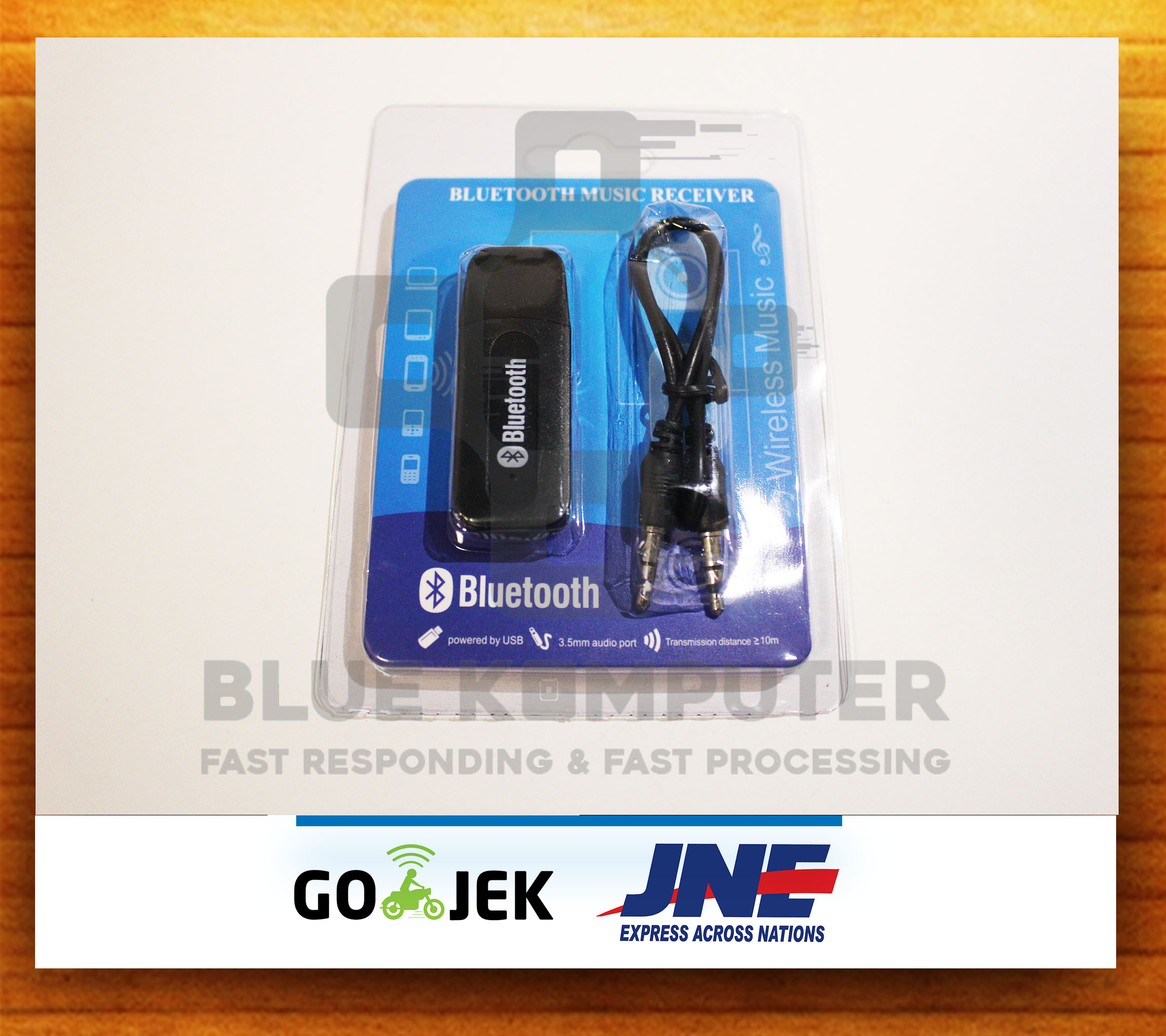 WIRELESS STEREO AUDIO RECEIVER BLUETOOTH ADAPTER USB / USB BLUETOOTH