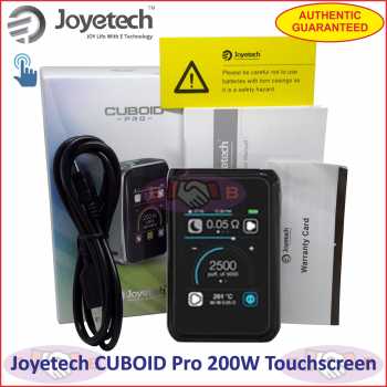 Joyetech CUBOID Pro 200W Touchscreen MOD Vaporizer - Authentic