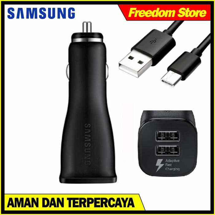 Jual ORIGINL CAR/MOBIL Charger Samsung Galaxy A8 A8 Plus 2018