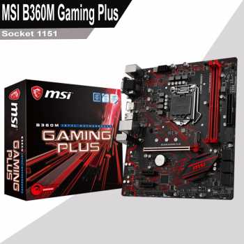 MSI B360M Gaming Plus socket 1151-Motherboard Intel