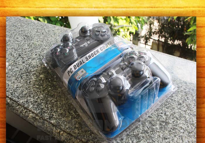 Stick Gamepad Dual Controller USB PC Joystick