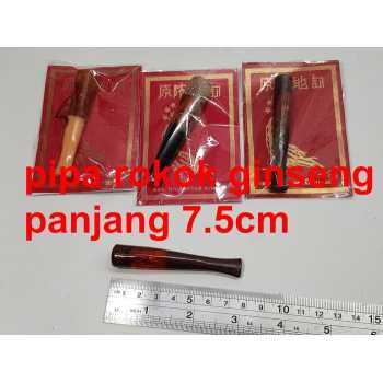 pipa rokok ginseng panjang 7.5 cm
