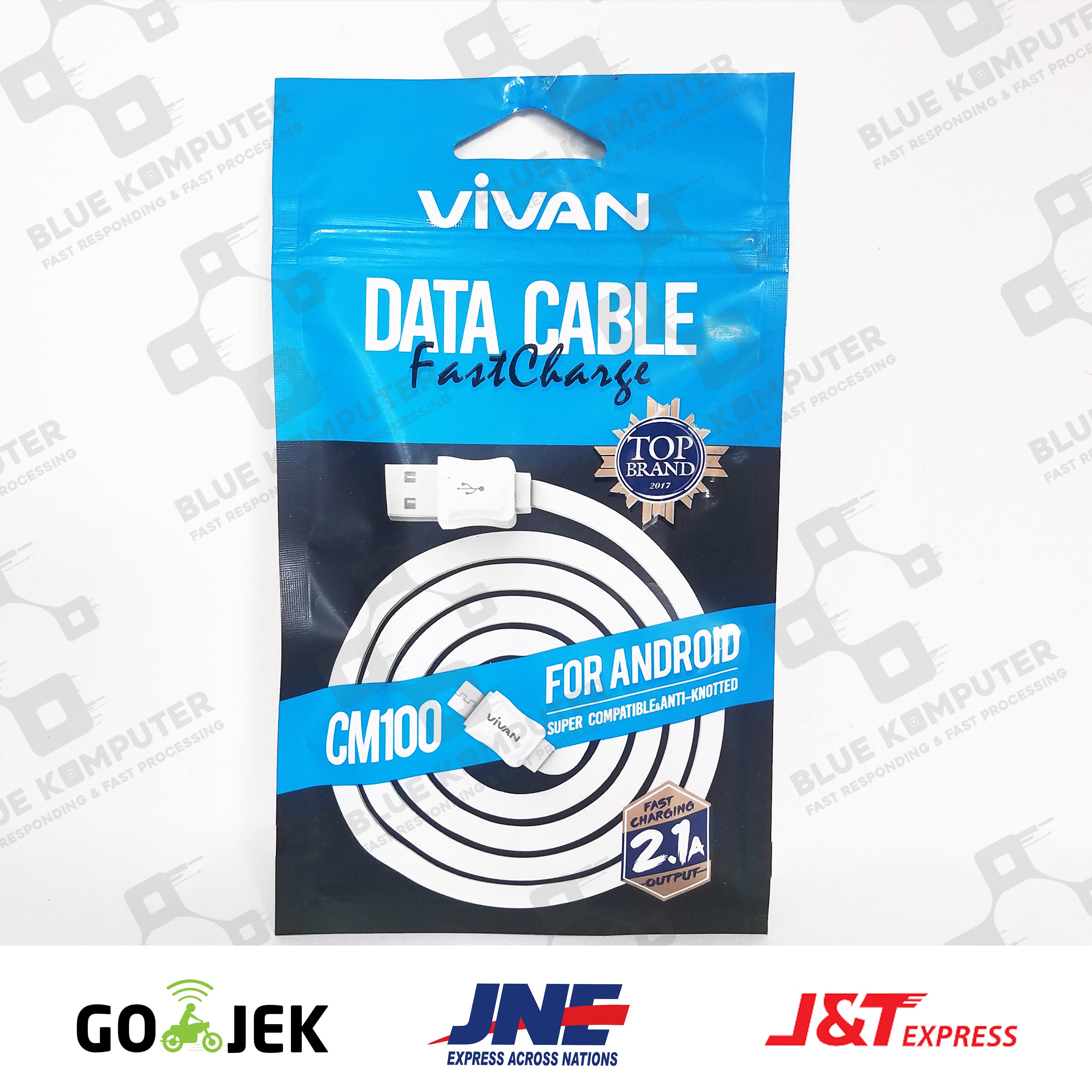 VIVAN CM100 ( Kabel Data Micro USB 100CM ) BEST SELLER