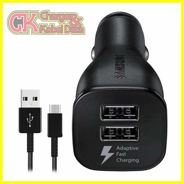 Jual ORIGINL CAR / MOBIL Charger Samsung Note 8 S8 Fast Charging