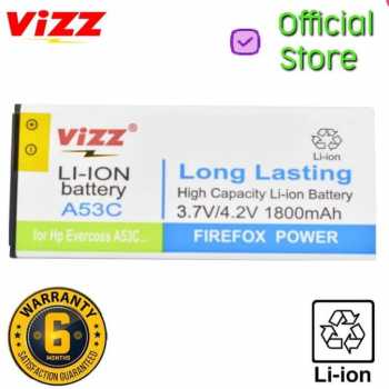 Vizz Battery Evercoss A53C Baterai Double Power Evercoss A53C Original