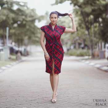 Ursula Dress - Dress Batik Wanita Terusan Wanita