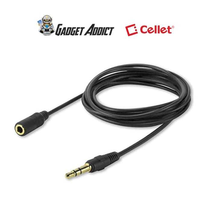 Jual Cellet Audio Extension 6ft Gold Plated Cable