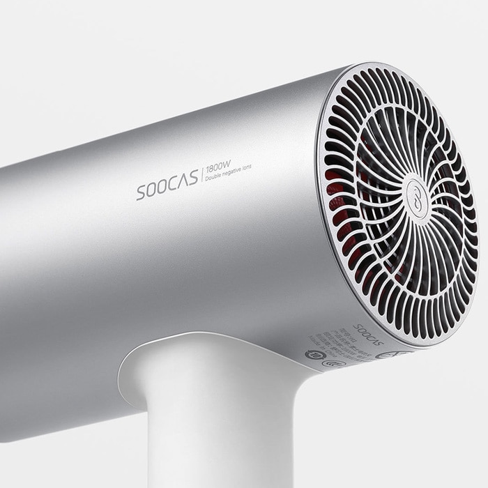 SOOCAS Hair Dryer Pengering Rambut Ion Negatif 1800W - H5