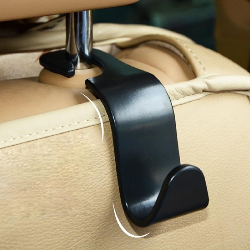 Gantungan Organizer Barang Mobil Car Headrest Hook Hanger Plastik - A219C
