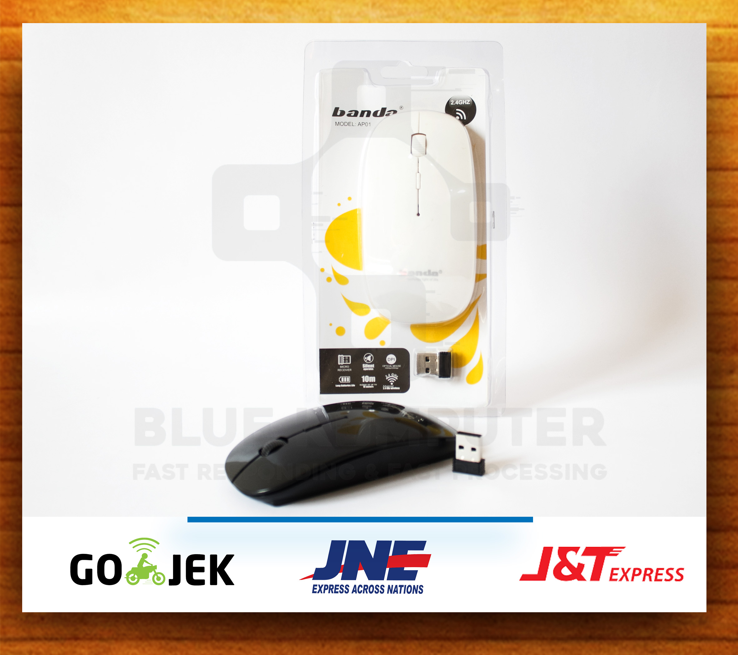 Wireless Mouse GEPENG BANDA AP01 / AP01 / Mouse Wireless AP01