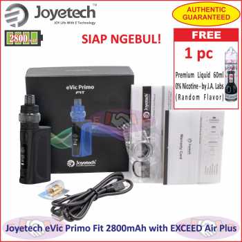 Joyetech eVic Primo Fit 2800mAh with EXCEED Air Plus Kit - Siap Ngebul