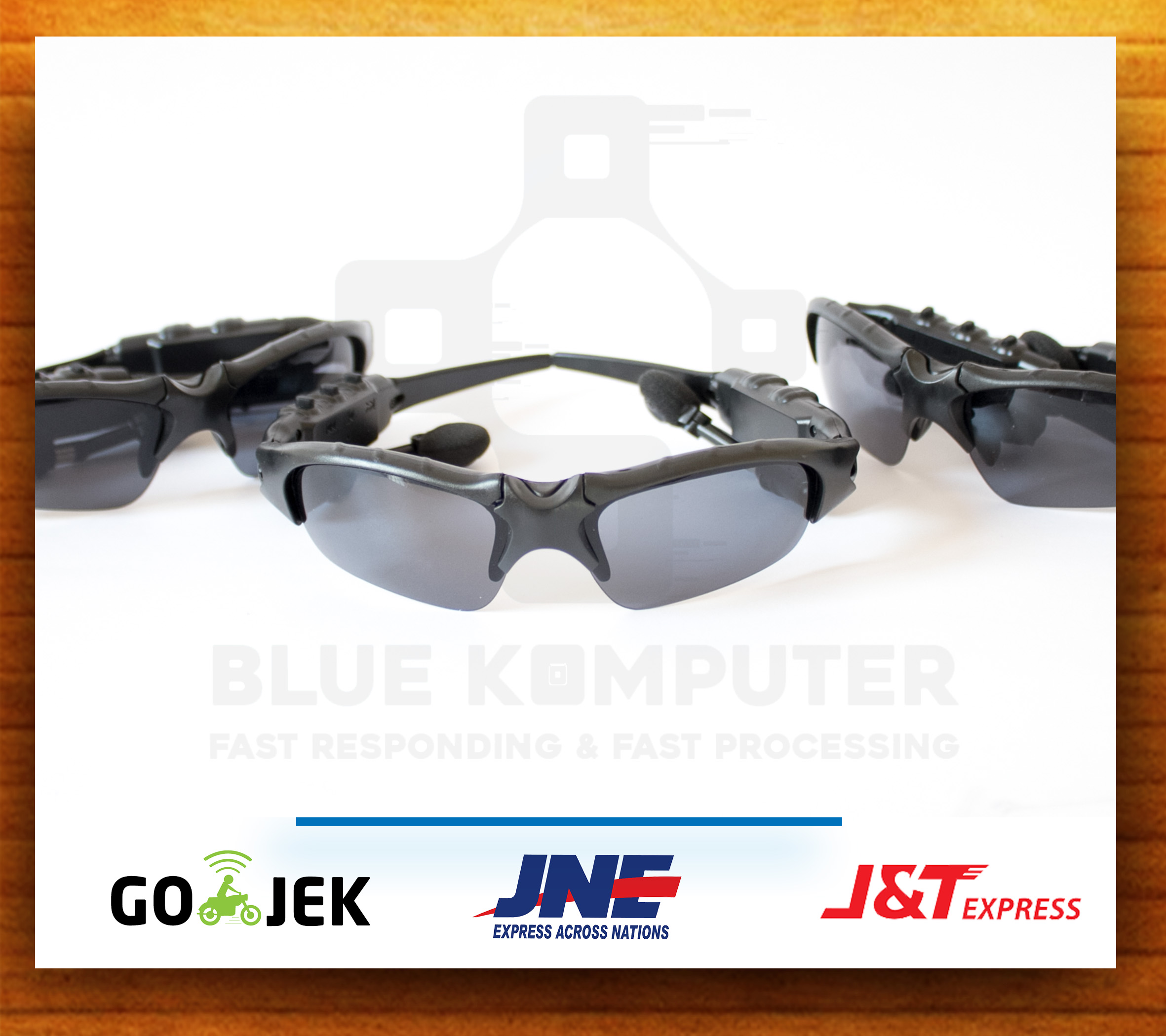 MP3 Sunglasses With Bluetooth (Kacamata MP3 + Bluetooth)