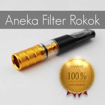 Jziy JY-050 Silver Filter Rokok Permanen (mild + standard)