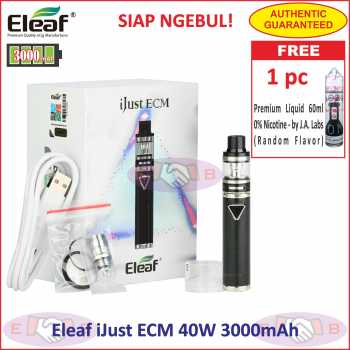 Eleaf iJust ECM 40W 3000mAh Vaporizer / Rokok Elektrik - Siap Ngebul