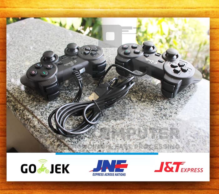Stick Gamepad Dual Controller USB PC Joystick - GAMEPAD DUAL