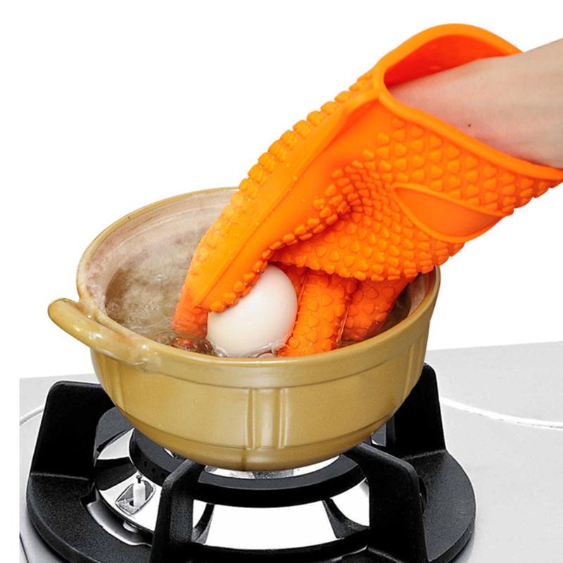 Sarung Tangan Silikon Anti Panas Heat Resistance Kitchen Glove 1 PCS - FGS