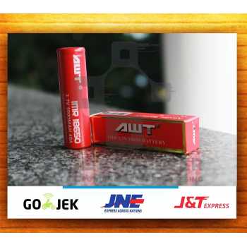 Baterai vape AWT - 3000 mAH - battery batre vapor - 3.7 V 3000 MAH 40A