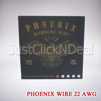 Phoenix Wire Nichrome Ni91 22 AWG Authentic Kawat Vape