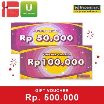 Voucher Hypermart Rp 500,000