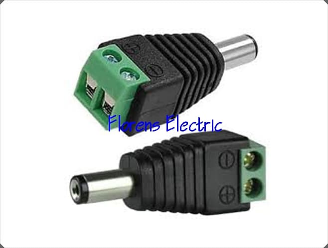 Jack DC Power Male untuk kabel CCTV