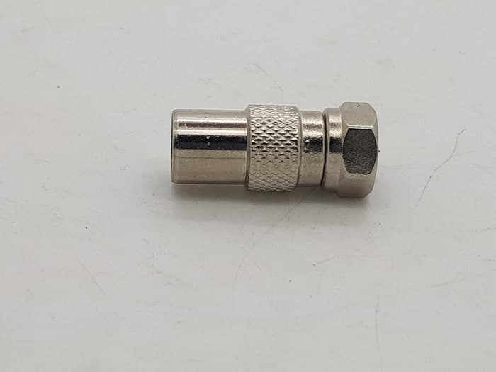 connector antena tv male to F male