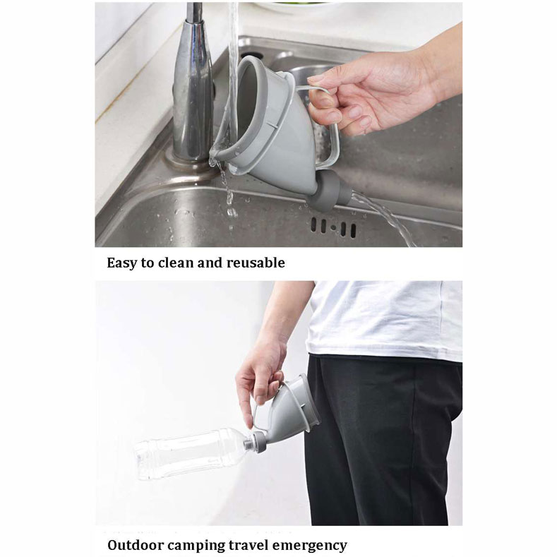 Auzan Urinator Travel Portable Emergency Toilet Pria Wanita - C1676