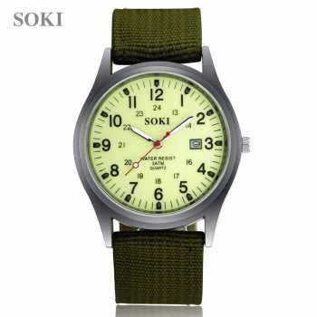 SOKI NOMADEN - Jam tangan pria arloji pria sporty men's watch