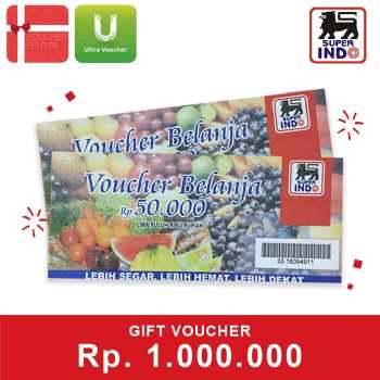 Voucher Superindo Rp 1.000.000