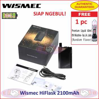 Wismec HiFlask 2100mAh Vaporizer / Rokok Elektrik Kit - Siap Ngebul