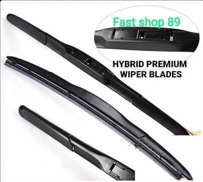 wiper mobil hybrid premium 1 set kanan kiri - hb