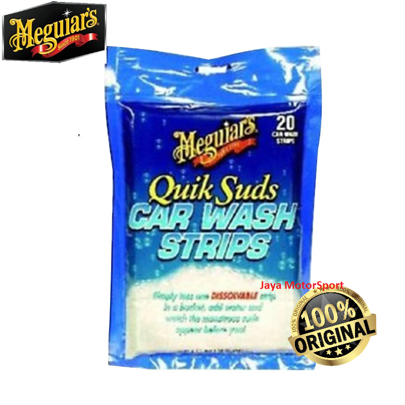 Jual G11920 Meguiars Quik Suds Car Wash Strip Shampoo Cuci Mobil