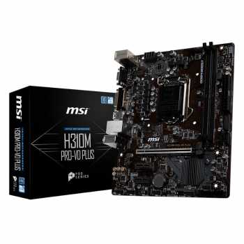 MSI H310M PRO-VD PLUS Intel H310 LGA1151 DDR4 Micro ATX Motherboard