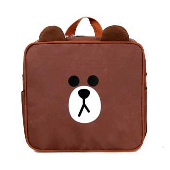 Tas sekolah anak motif karakter LINE BROWN beruang lucu Murah - ATS006