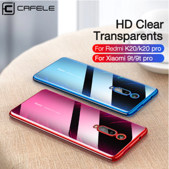 CAFELE Redmi K20 Mi9T K20 PRO Mi9T PRO - Plating Transparent Slim Case