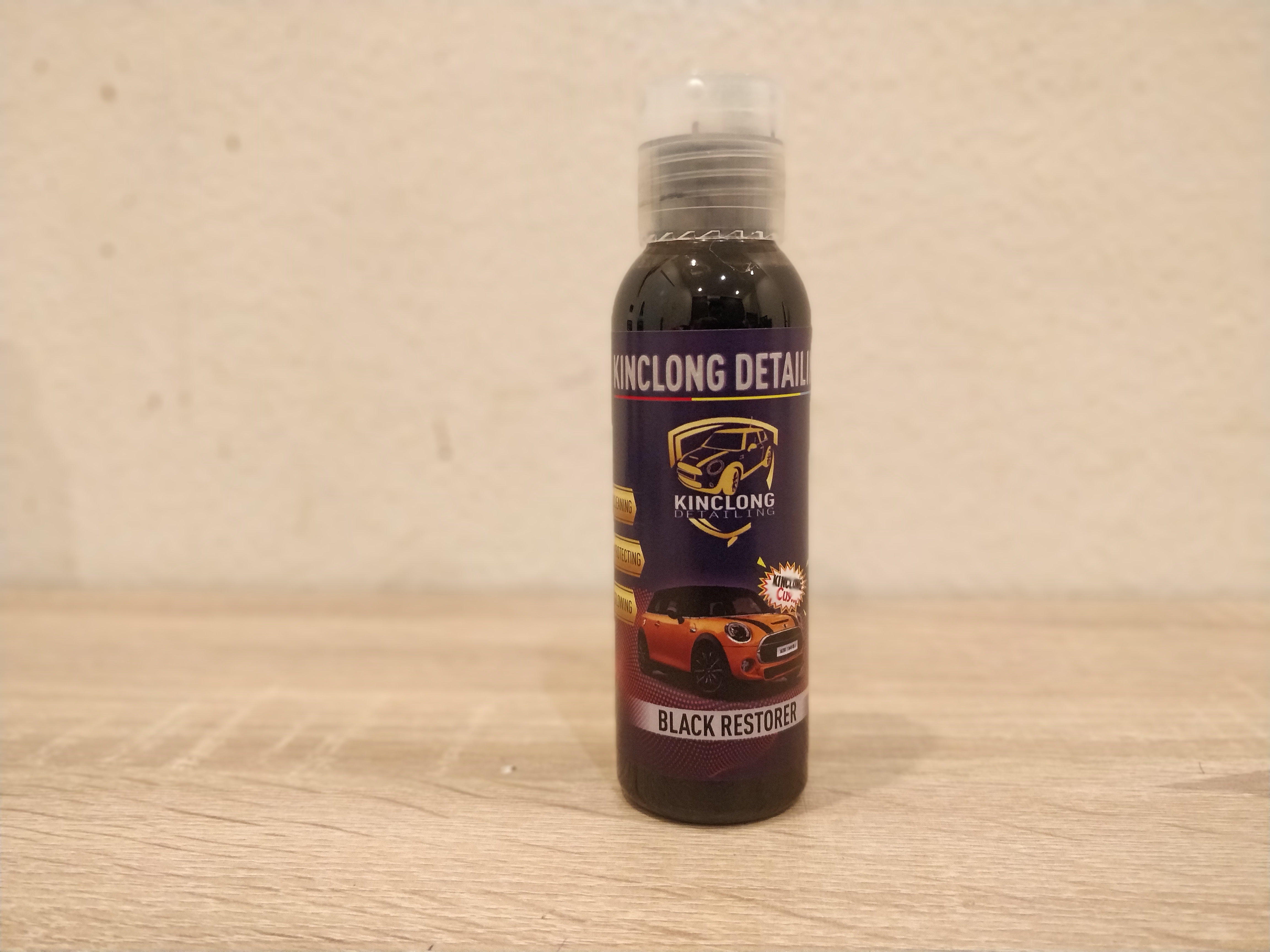 KINCLONG Vinyl & Plastic Restorer - Pembersih Ekterior Mobil 100ml