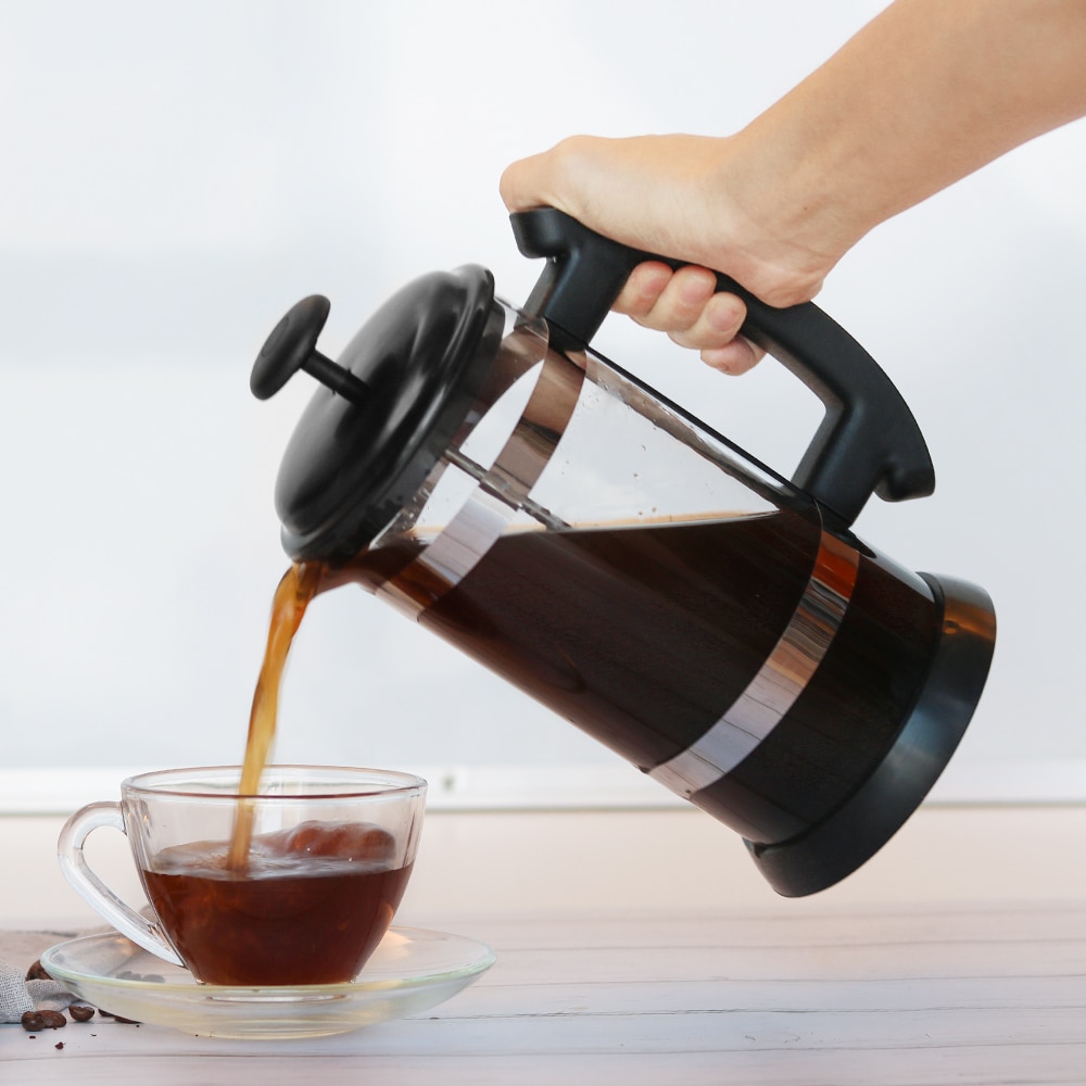 iCafilas French Press Coffee Maker Pot 1L - T35068