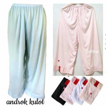 Dalaman Celana Androk Wanita Model Kulot - Merk Golden Nick