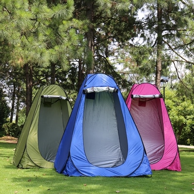 TaffSPORT Tenda Toilet Lipat Portable Potty Tent Automatic Open - AT6516