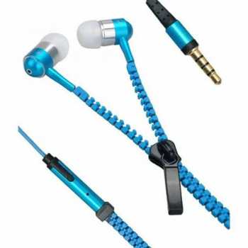 handsfree zipper earphones