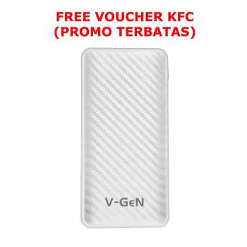Powerbank V-GeN V20K2 20000 mAh Type C Input (Power Bank VGEN)