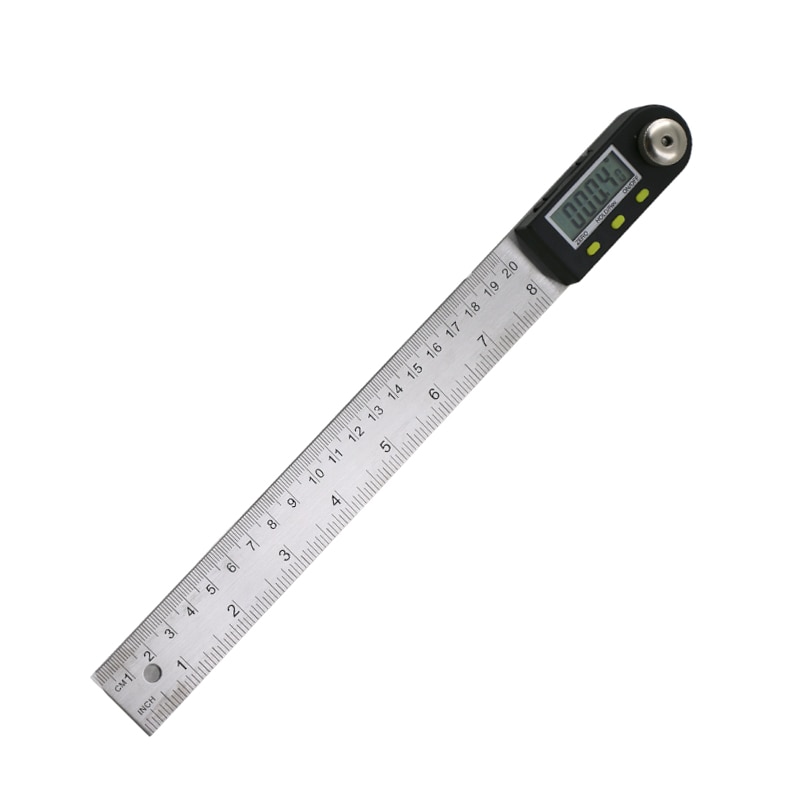 JIGONG Penggaris Digital Inclinometer Goniometer Level Angle 20cm - TL454