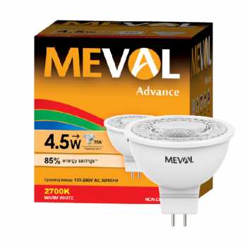Meval LED MR16 4.5W - GU5.3 - Kuning