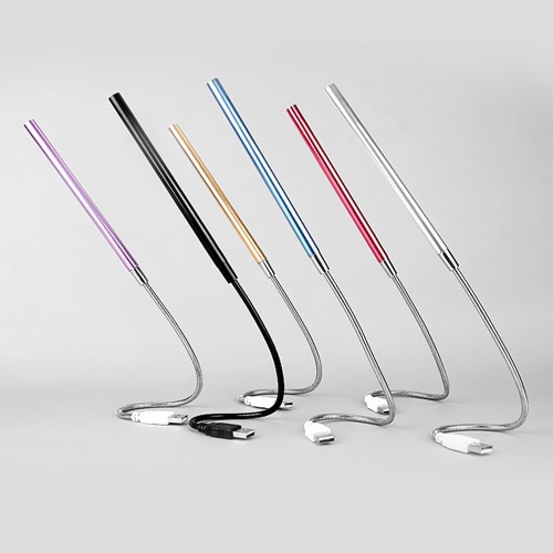 Ammtoo Lampu Baca LED Reading Lamp USB Adjustable Cool White 5V 1W - T2A