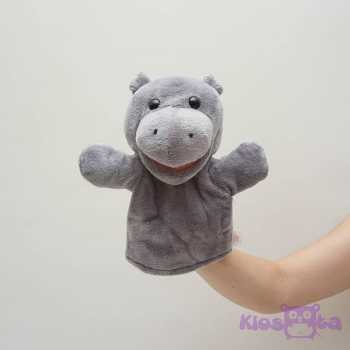 Boneka tangan handpuppet kuda nil hippo