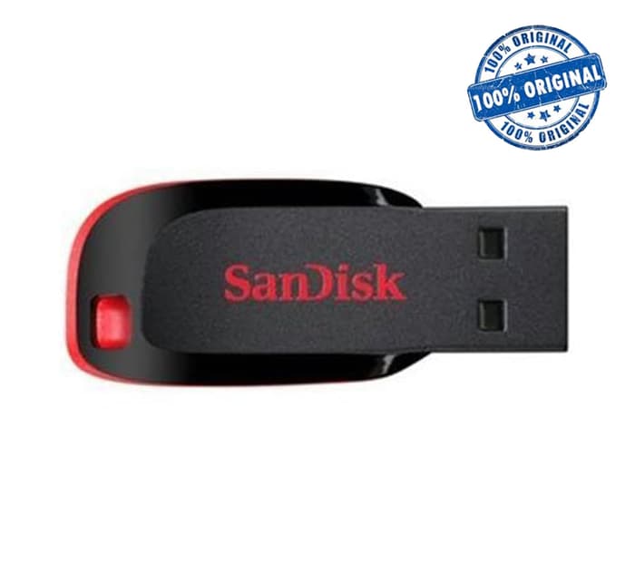 FLASHDISK SANDISK 16GB / USB FLASH 16GB/ SANDISK CRUZER BLADE ORIGINAL