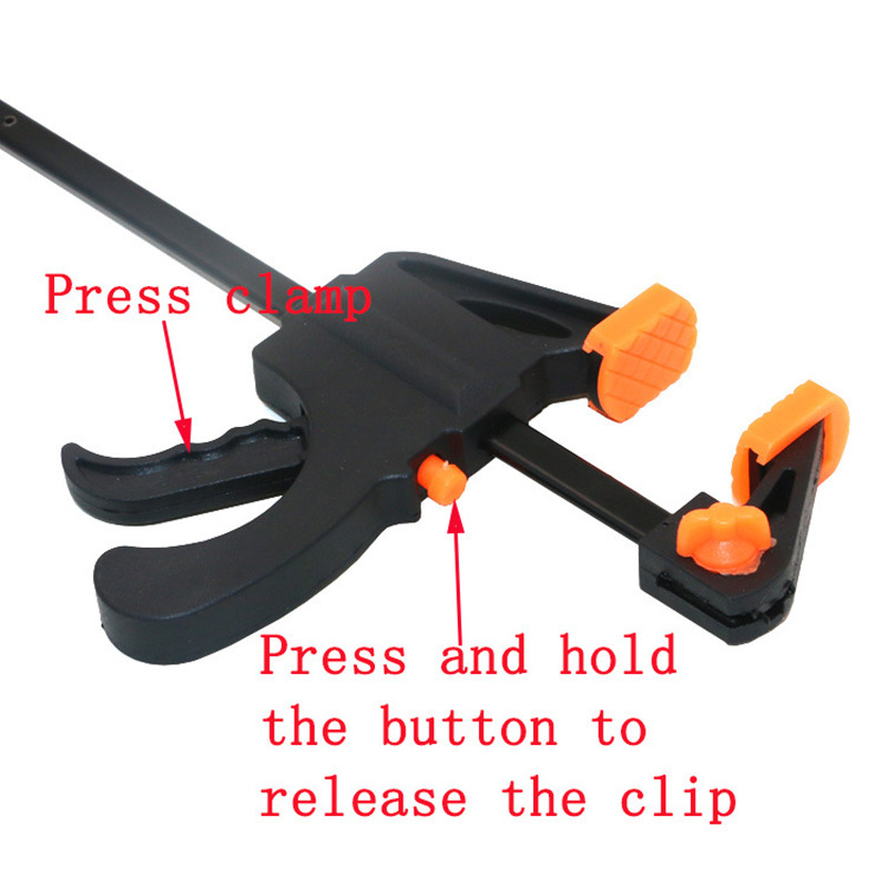 Speed Squeeze Ratcheting Clamp Klip Penjepit Kayu - T2106