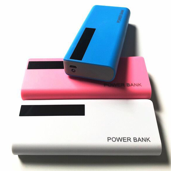 Rovtop Power Bank DIY Case Flashlight Dual USB Port 5 PCS 18650 - PB-01