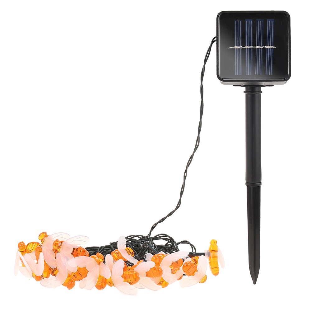 Finether Lampu Taman Lebah Solar Panel Outdoor Lamp Waterproof IP65 - BE306