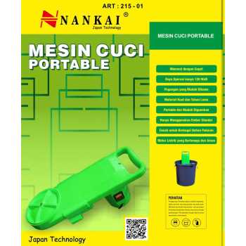 Mesin Cuci Mini Portable ReWash & ReClean merk NANKAI
