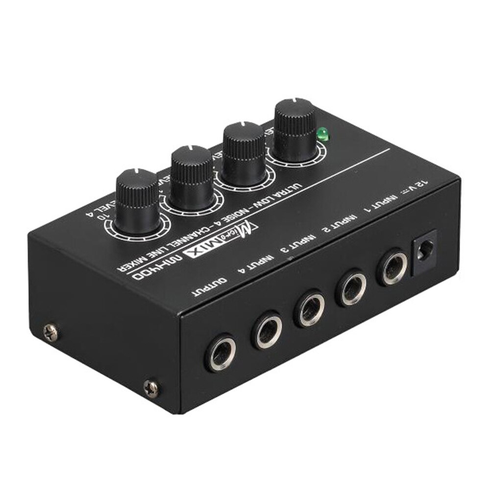 Micromix Professional Ultra-compact Karaoke Mixer Amplifier 4 Ch - MX400